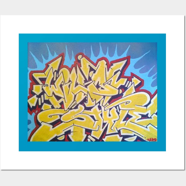 WildStyle graffiti Wall Art by Afuphilly